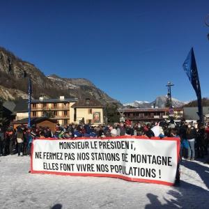 Mobilisation pour le soutien des fournisseurs de la montagne