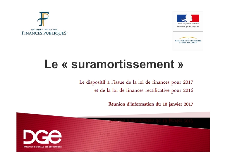 Le suramortissement joue les prolongations!